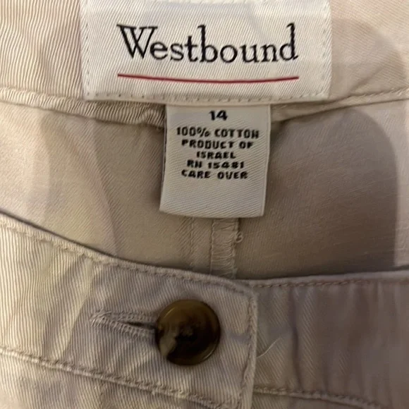 WESTBOUND Ladies Shorts - Size 14 - Picture 2 of 3